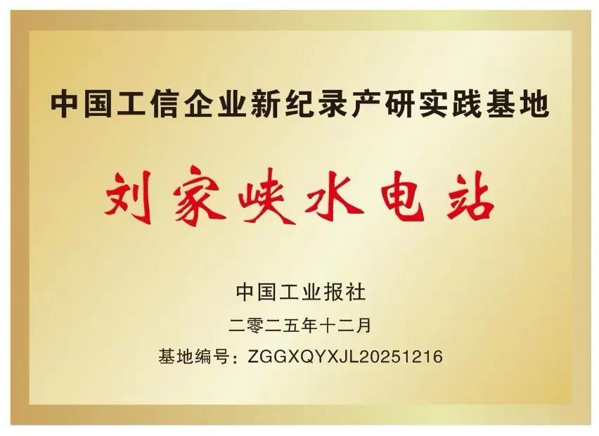 國網(wǎng)甘肅劉家峽水電廠“異重流排沙技術(shù)”獲首創(chuàng)認(rèn)證 (2).jpg